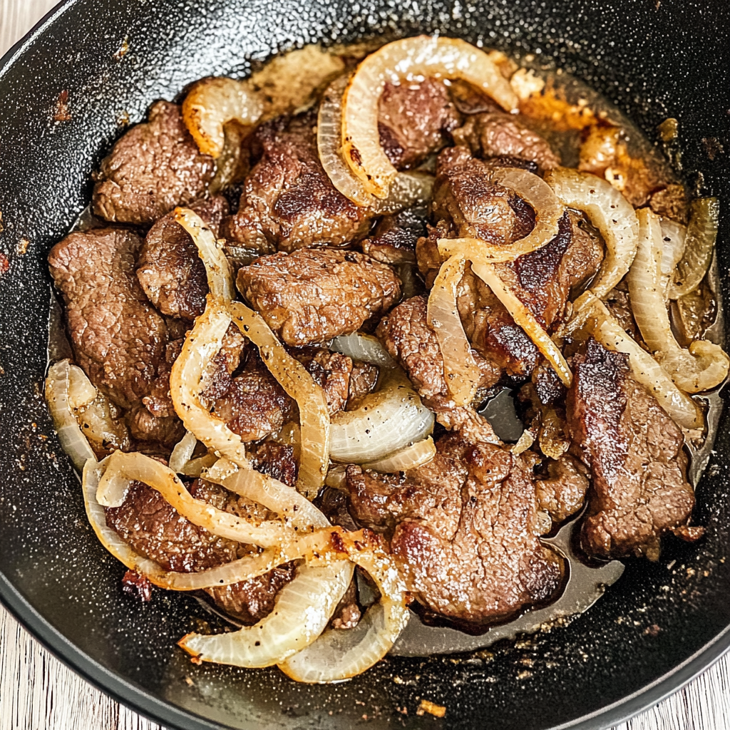 Recipe preparation for Beef Liver