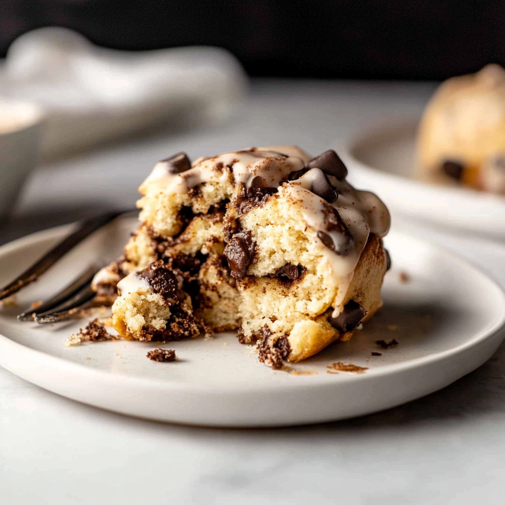 Recipe preparation for Chocolate Chip Cookie Rolls