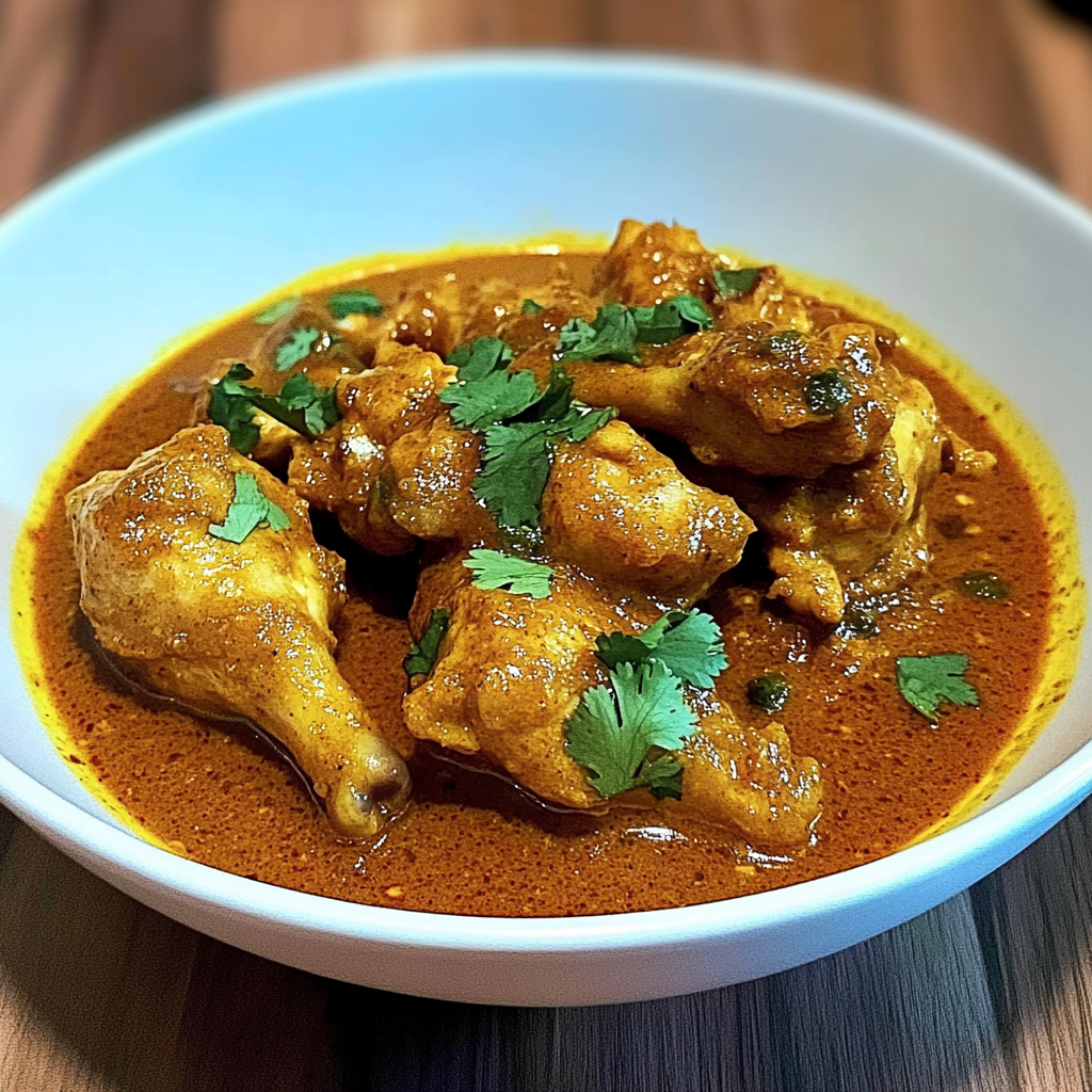 Recipe preparation for Chicken Nababi Gravy