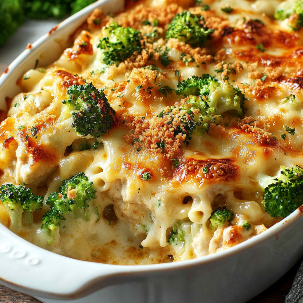 Recipe preparation for Chicken Broccoli Casserole Ultimate