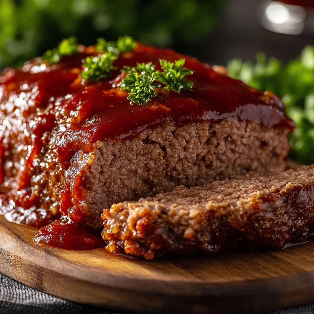 Recipe preparation for Classic Meatloaf Ground Beef