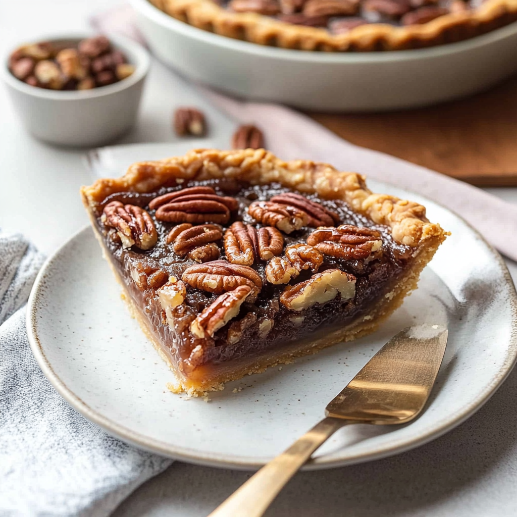 Recipe preparation for Unbelievable Pecan Tart