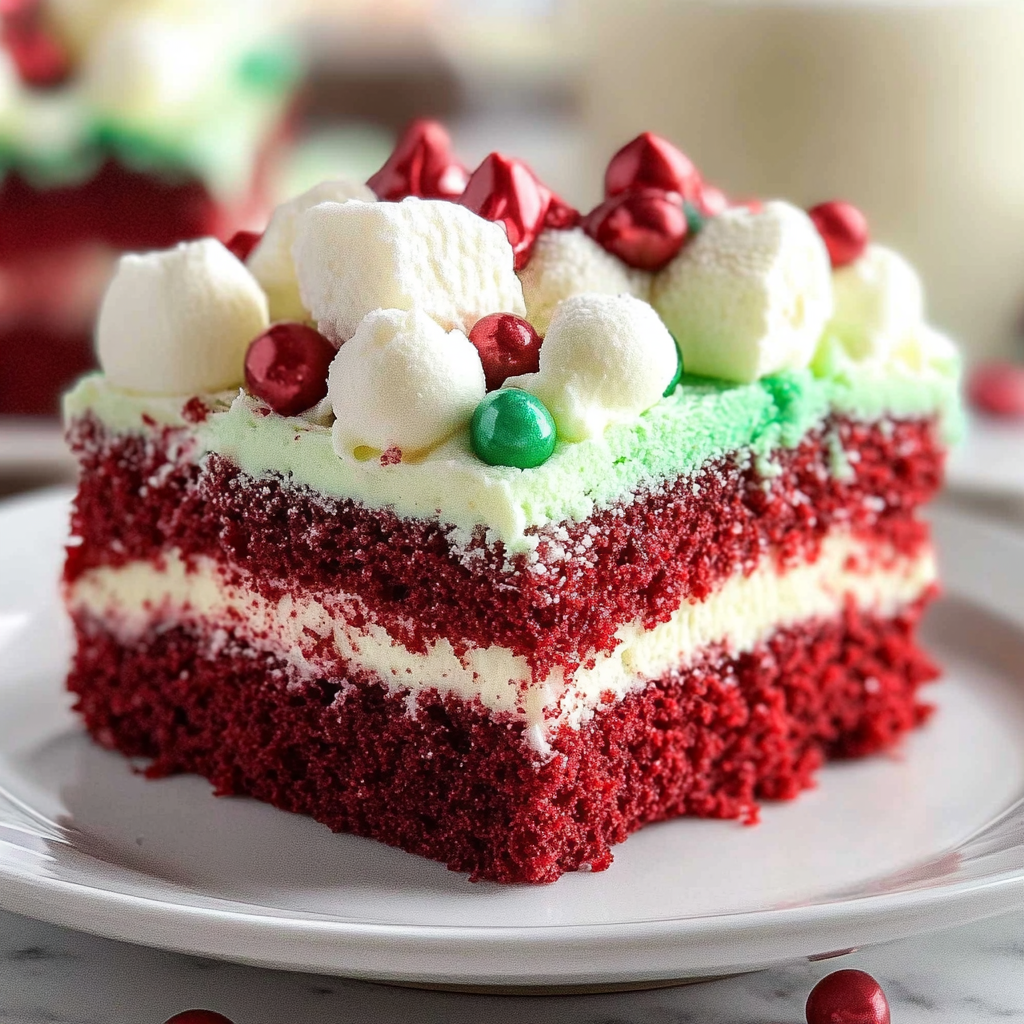 Recipe preparation for Christmas Red Velvet Cake