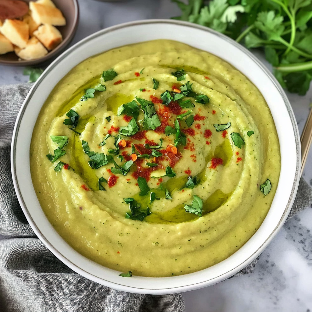 Recipe preparation for Easy Vegan Celery Soup