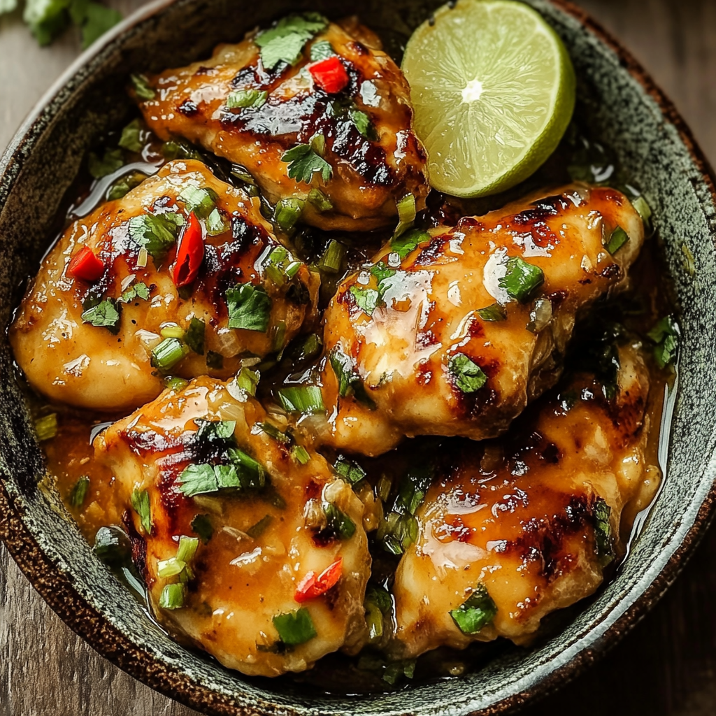 Recipe preparation for Vietnamese Lemongrass Chicken