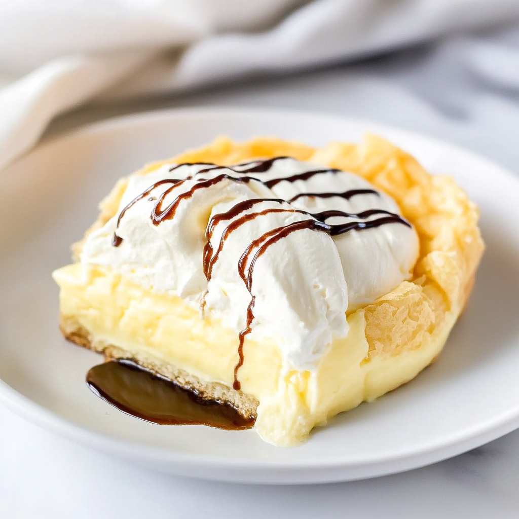 Recipe preparation for Cream Puff Cake