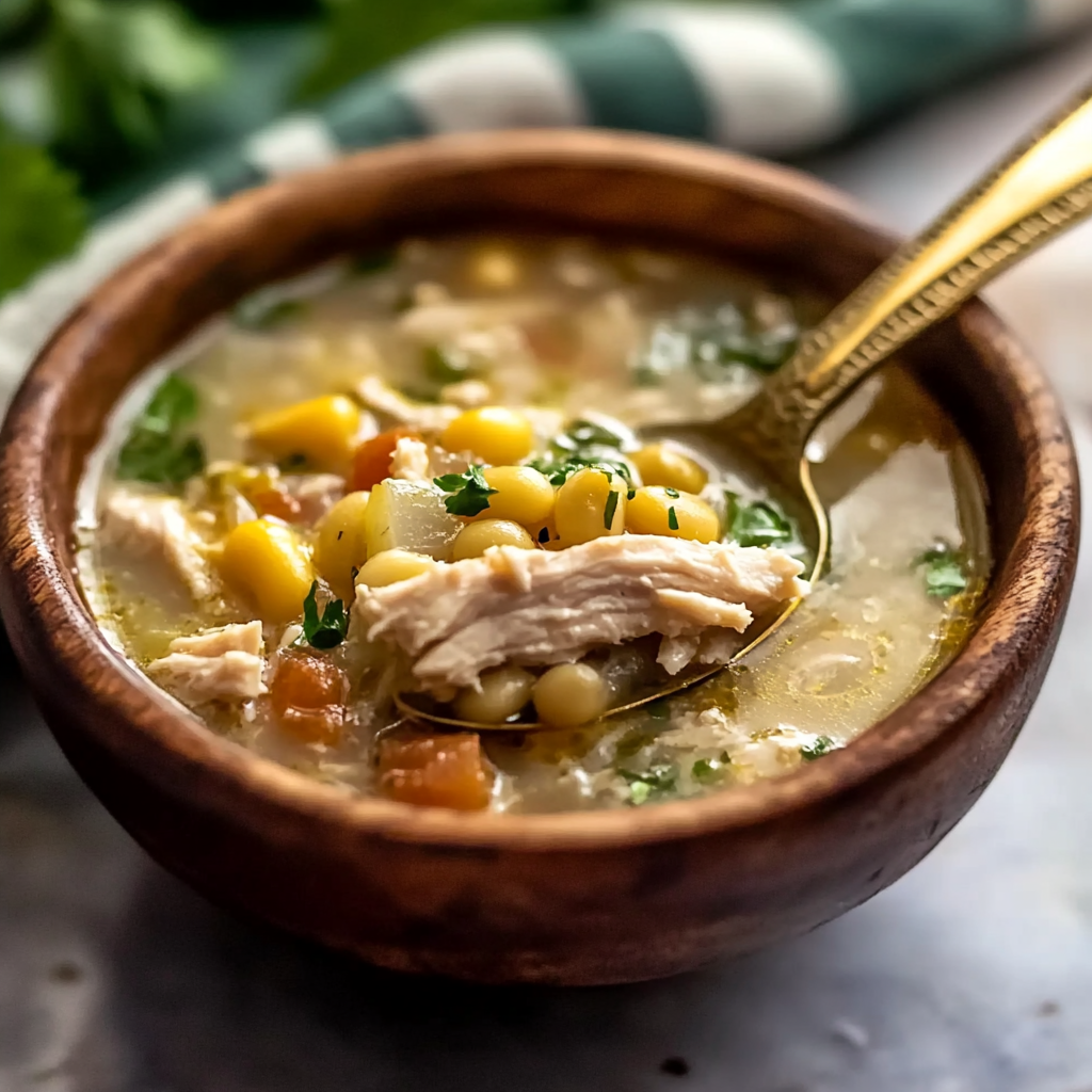 Recipe preparation for Homemade Trader Joe’s White Chicken Chili