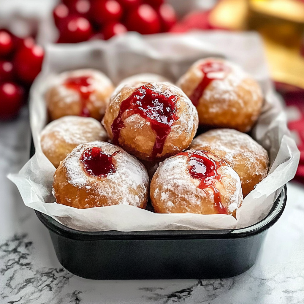 Recipe preparation for Cherry Pie Bombs