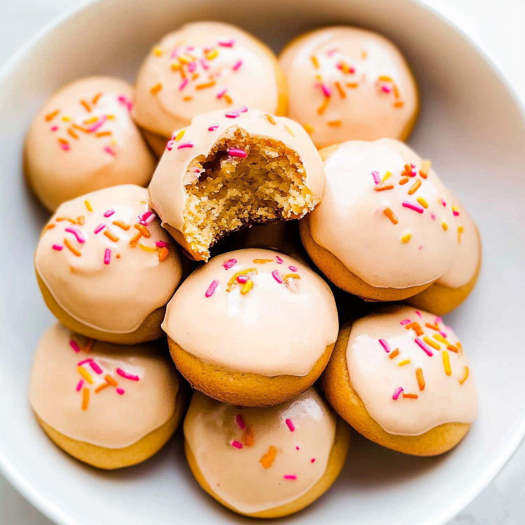 Recipe preparation for Anginetti Cookies