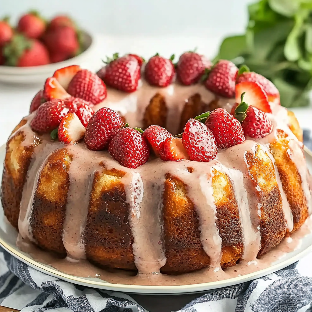 Recipe preparation for 7-Step Strawberry Monkey Bread