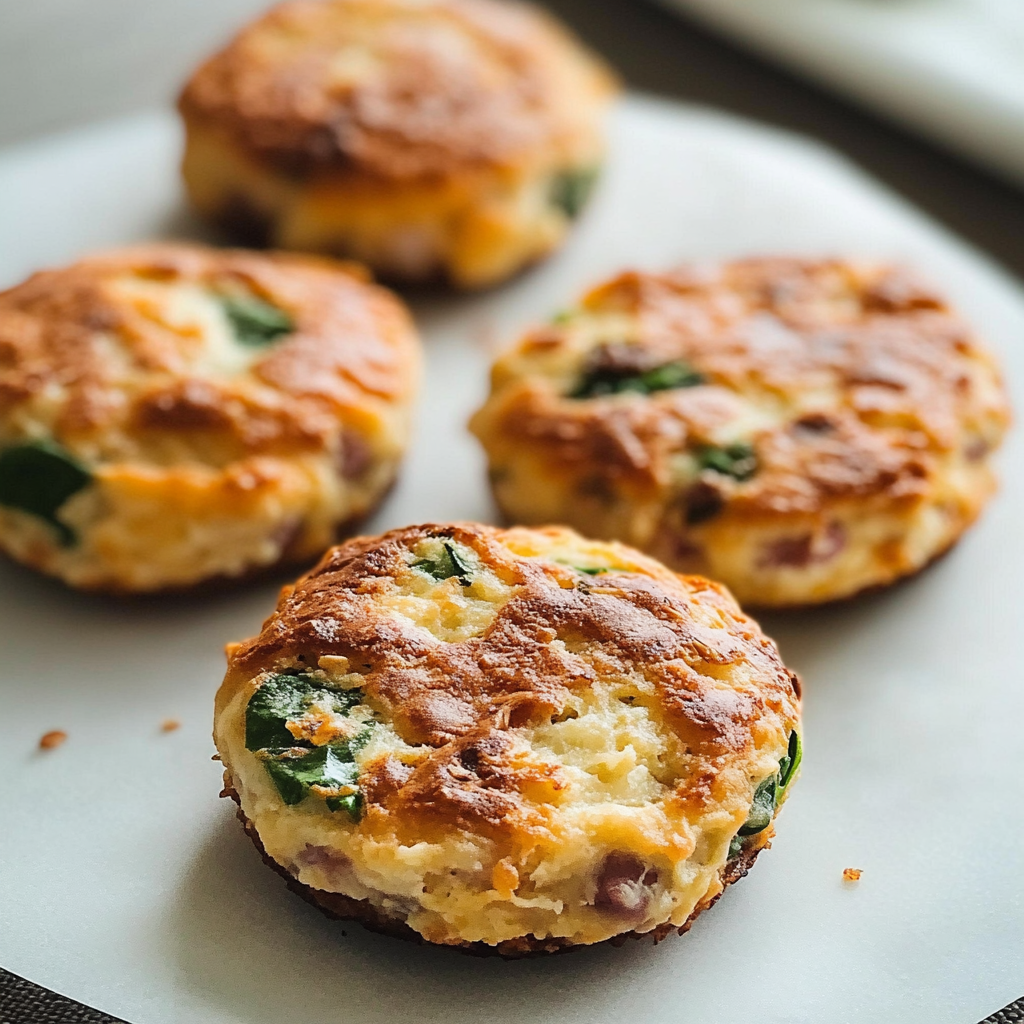 Recipe preparation for Breakfast Protein Biscuits