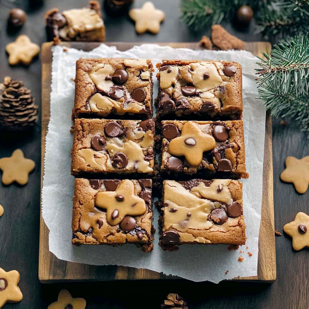 Recipe preparation for Brown Butter Gingerbread Cookie Bars