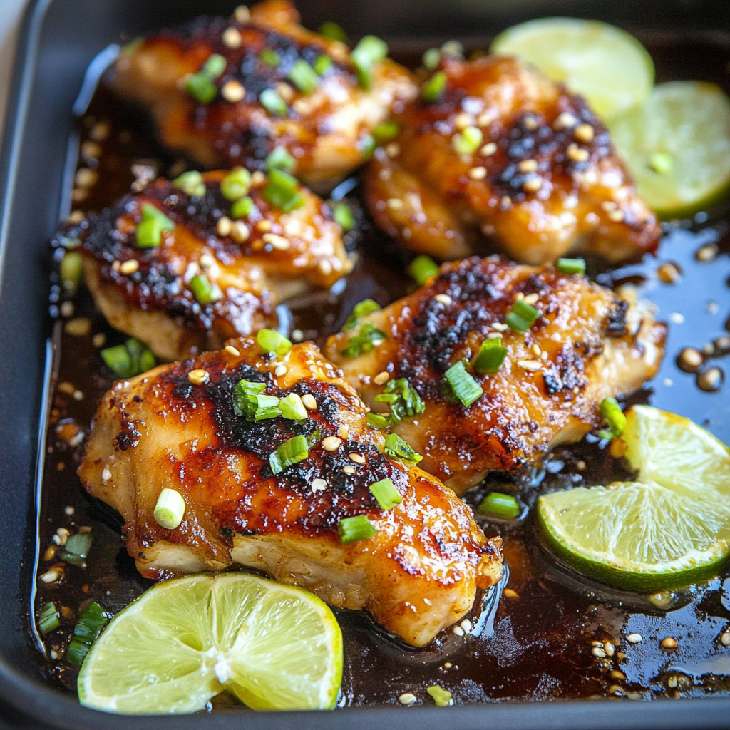 Recipe preparation for Honey Lime Chicken