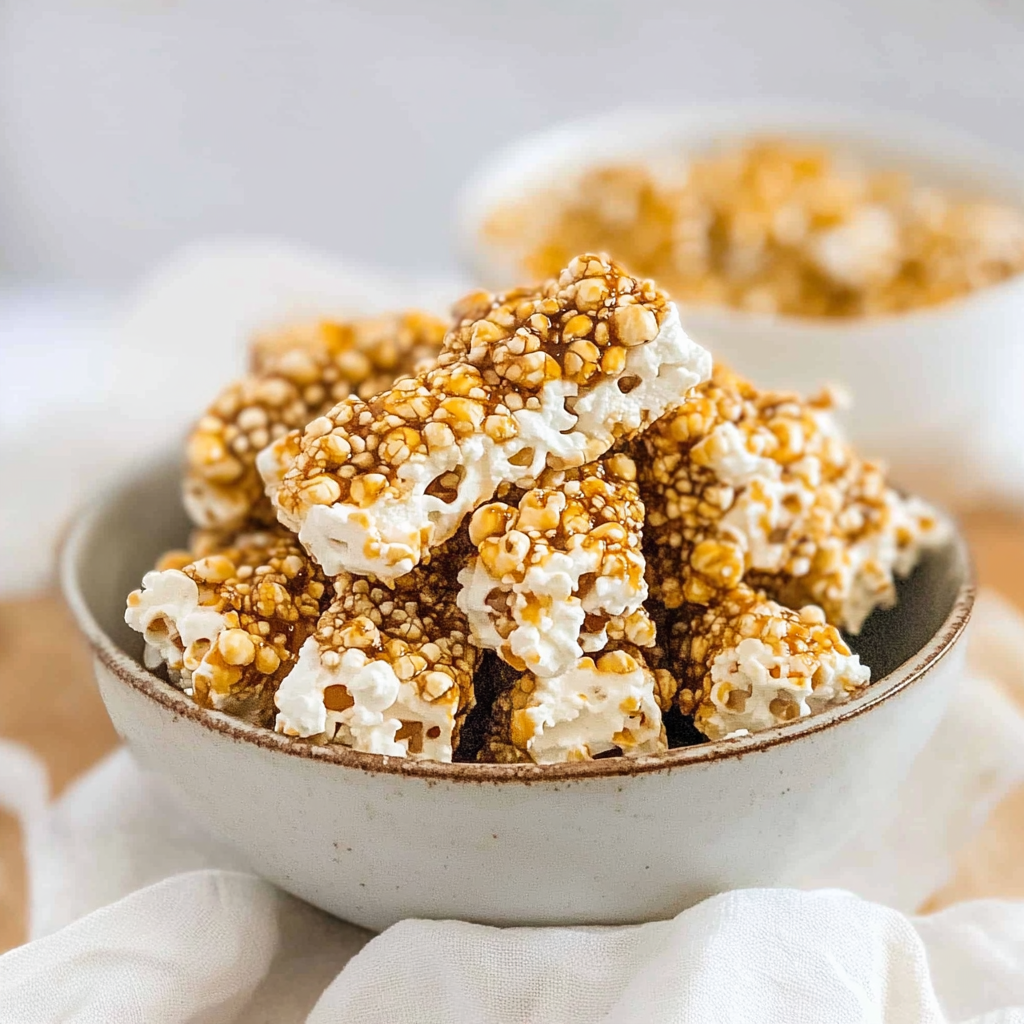 Recipe preparation for Popcorn Bar