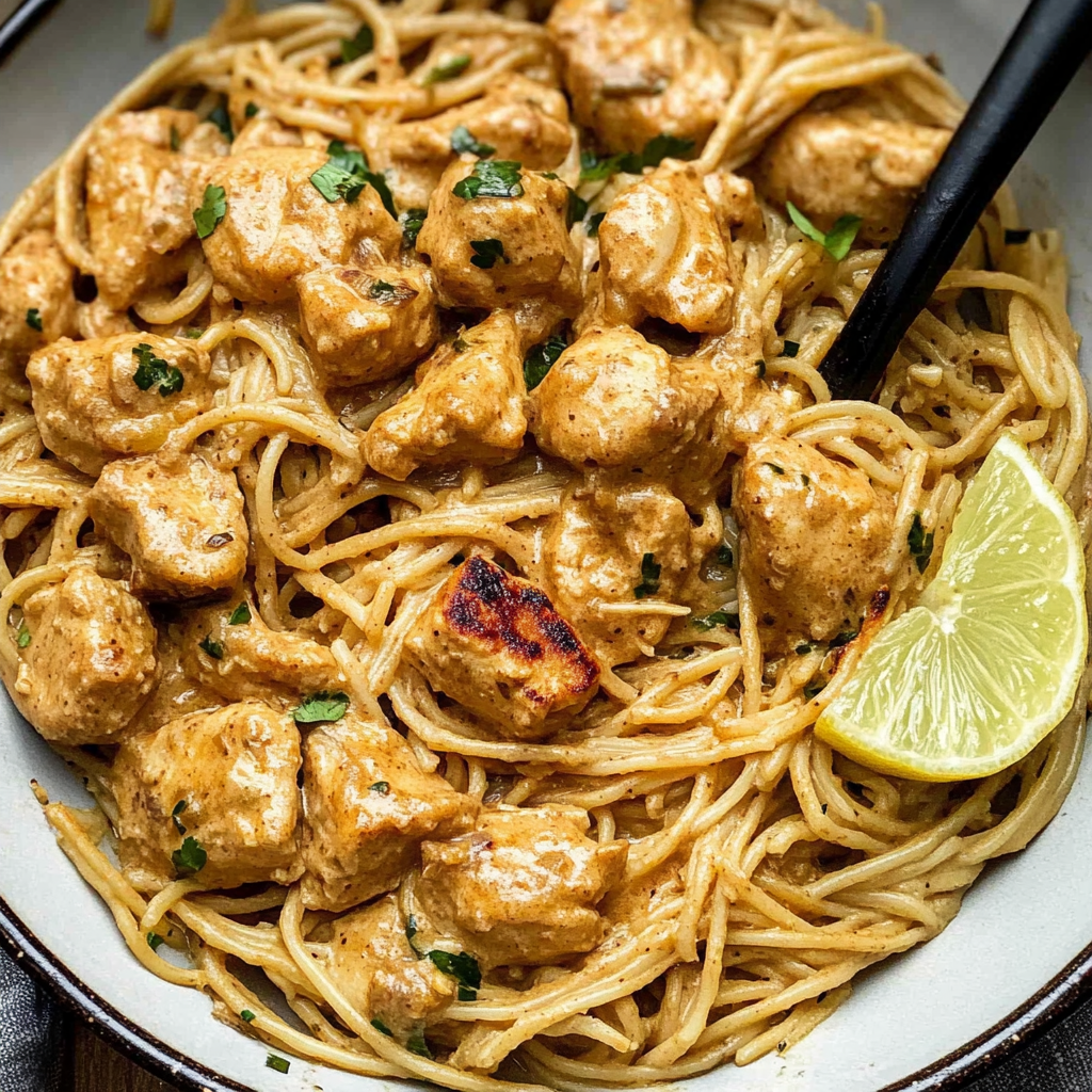 Recipe preparation for creamy cowboy butter chicken