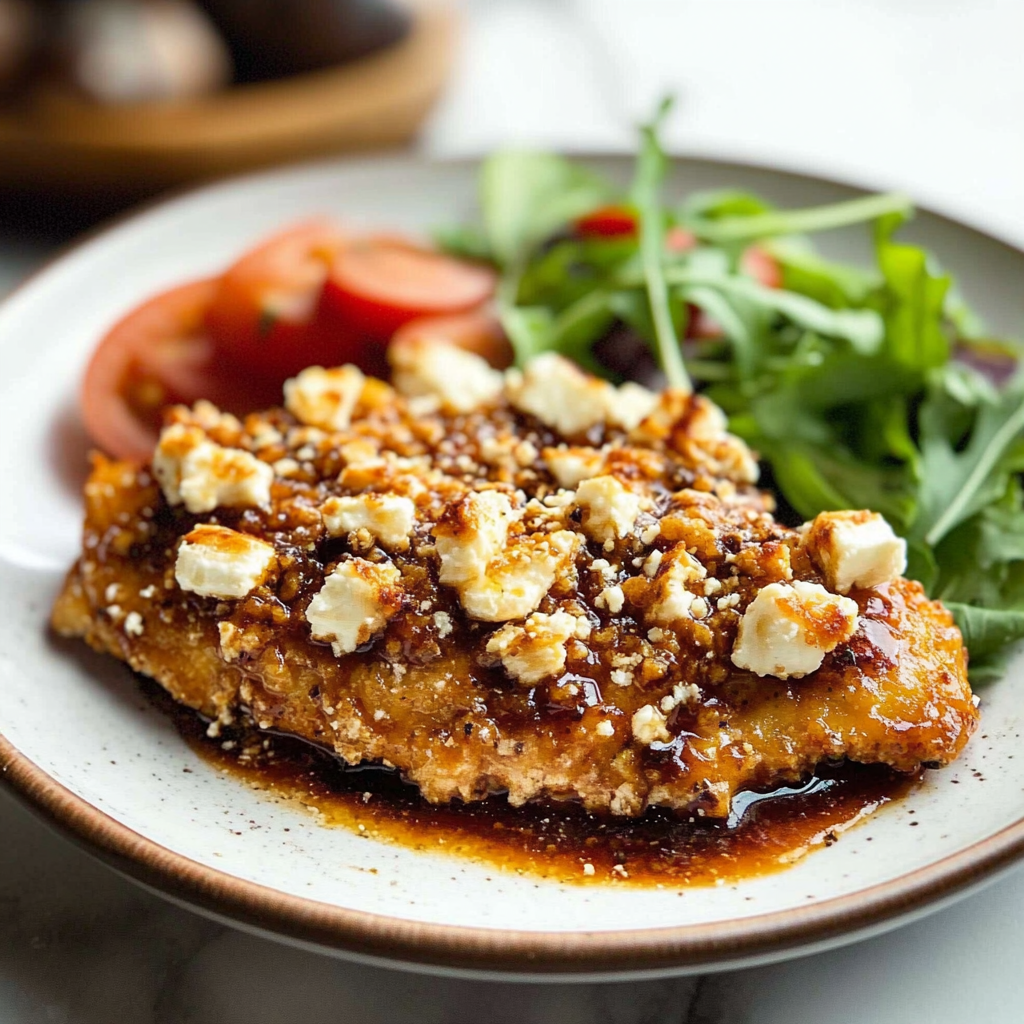 Recipe preparation for hot honey feta chicken