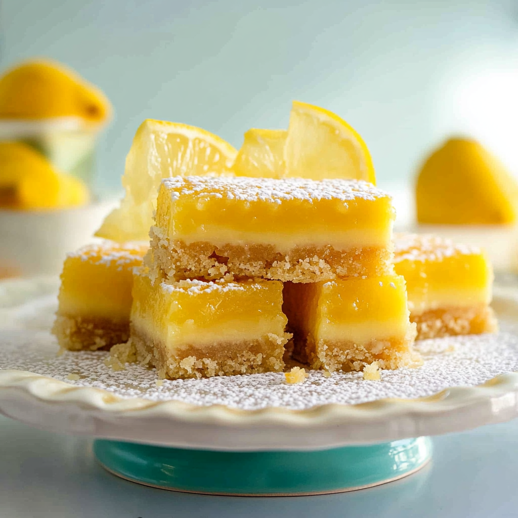 Recipe preparation for Meyer Lemon Bar Recipe