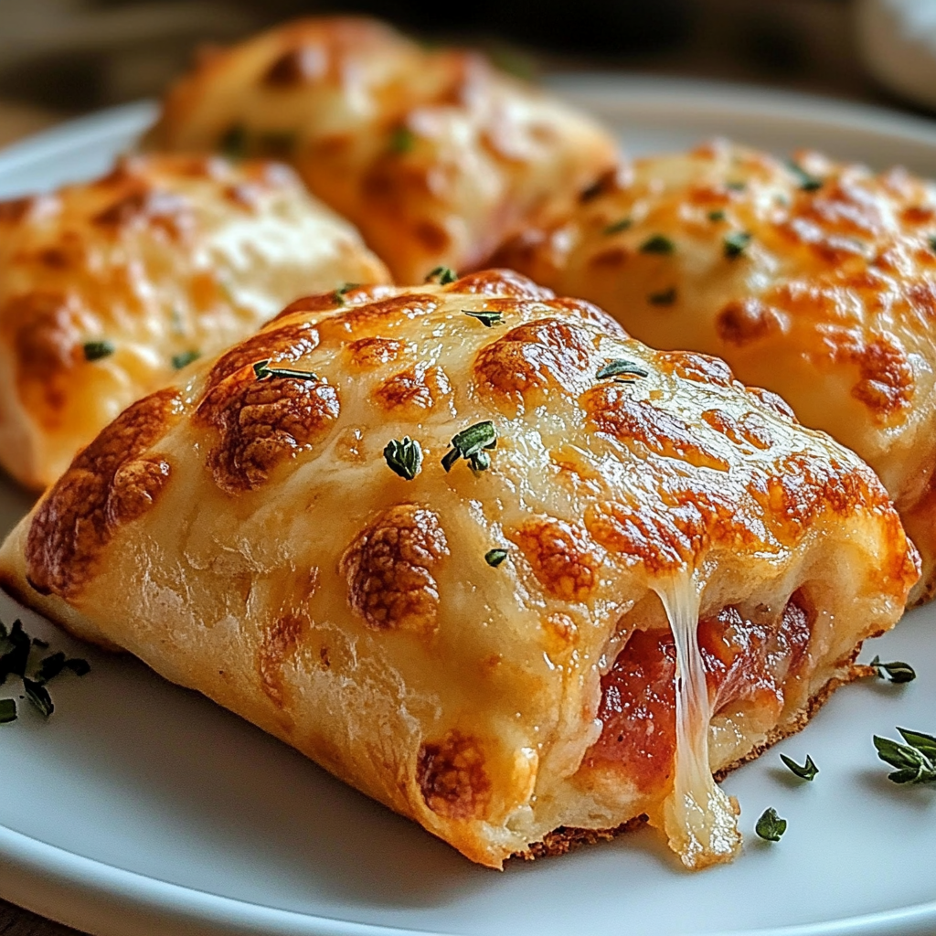 Recipe preparation for Air Fryer Pizza Rolls