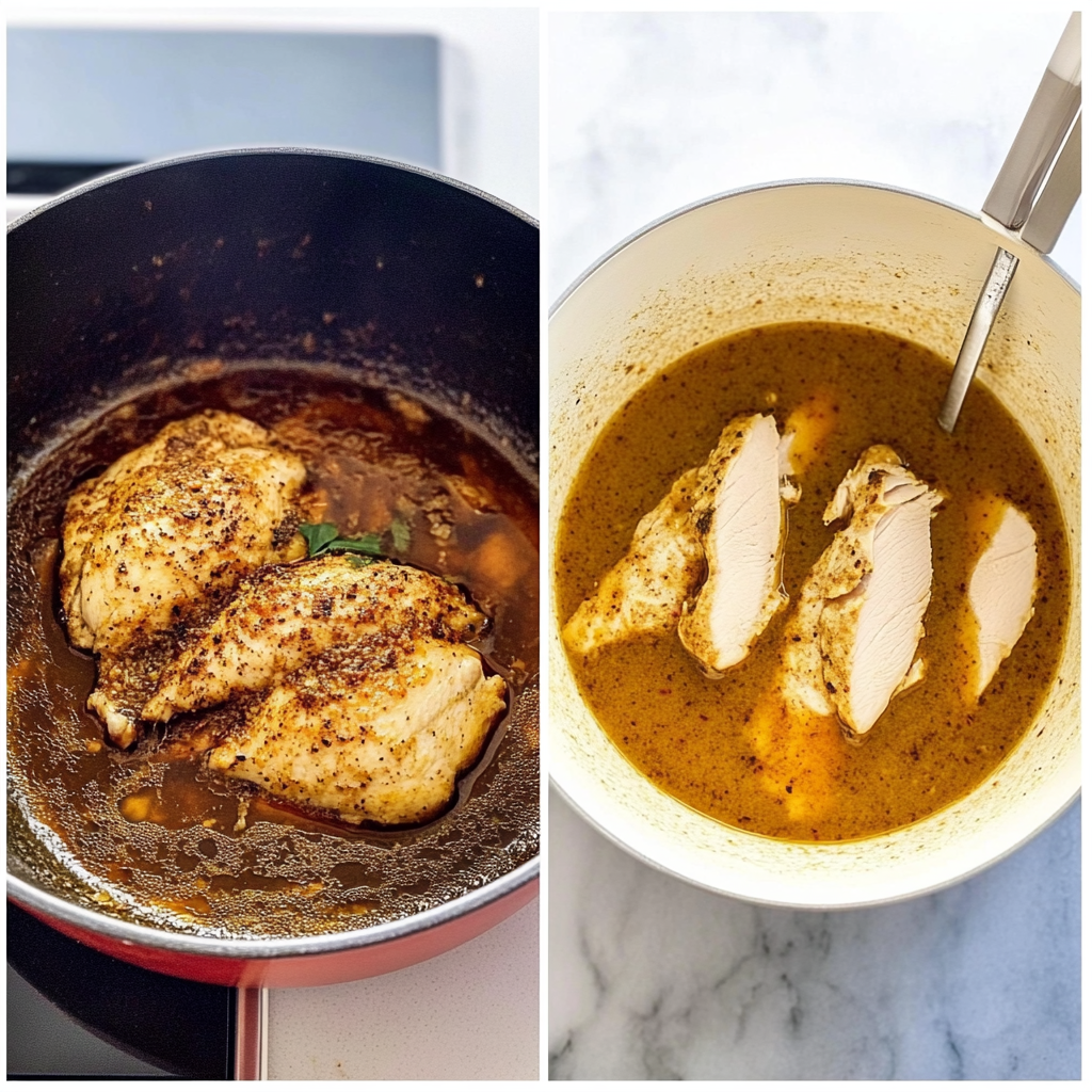 Recipe preparation for Chicken Poblano Soup