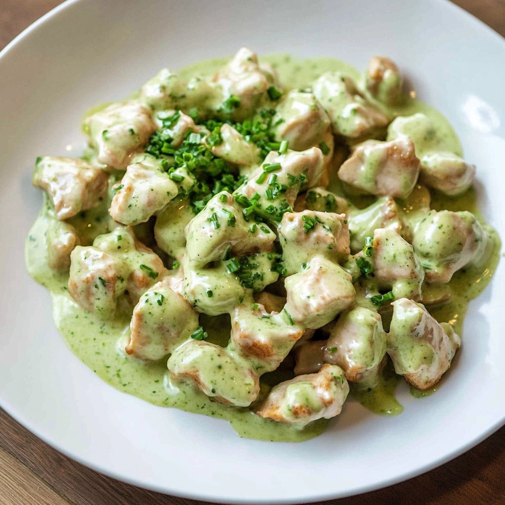 Recipe preparation for Avocado Ranch Chicken Salad