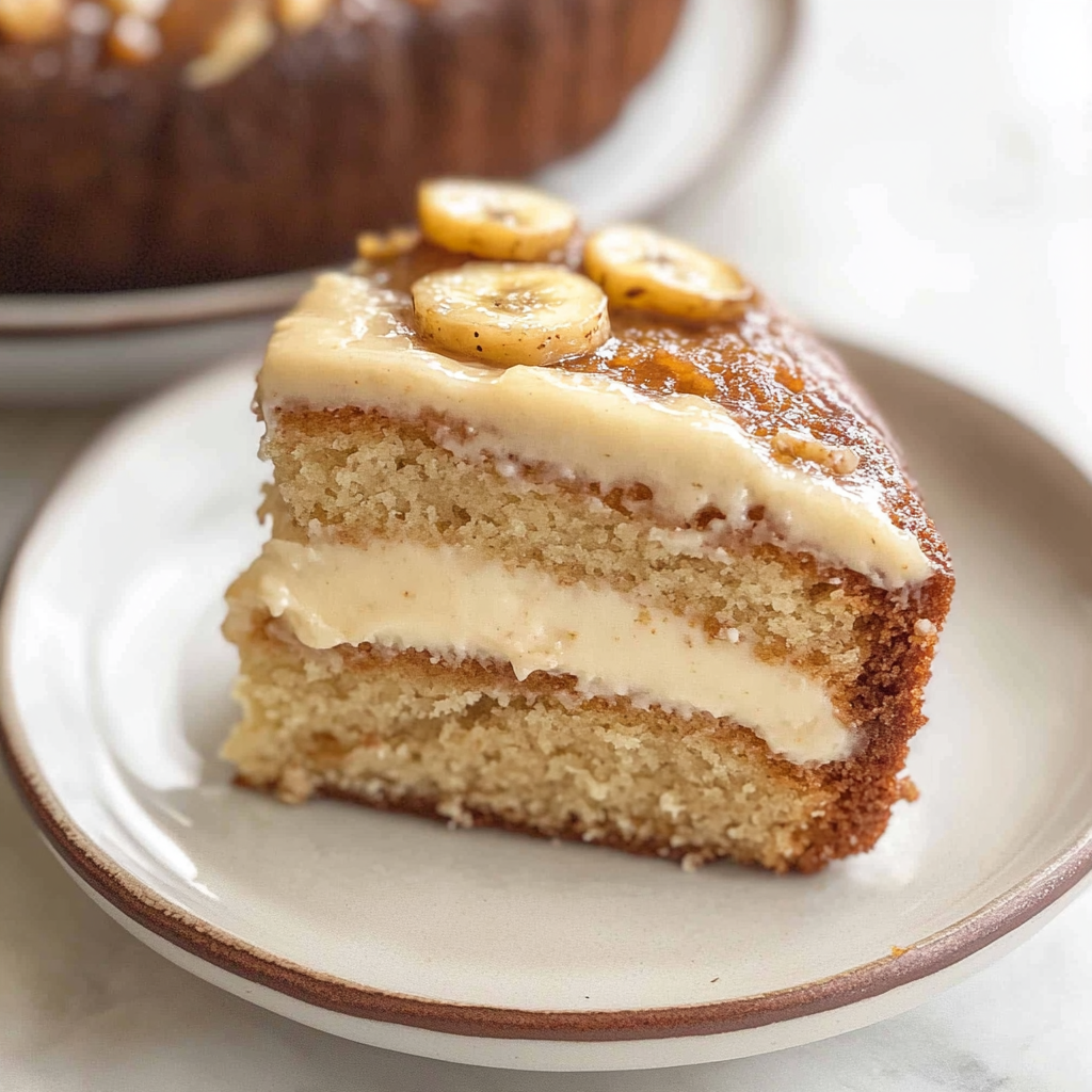 Recipe preparation for Moist Banana Cake