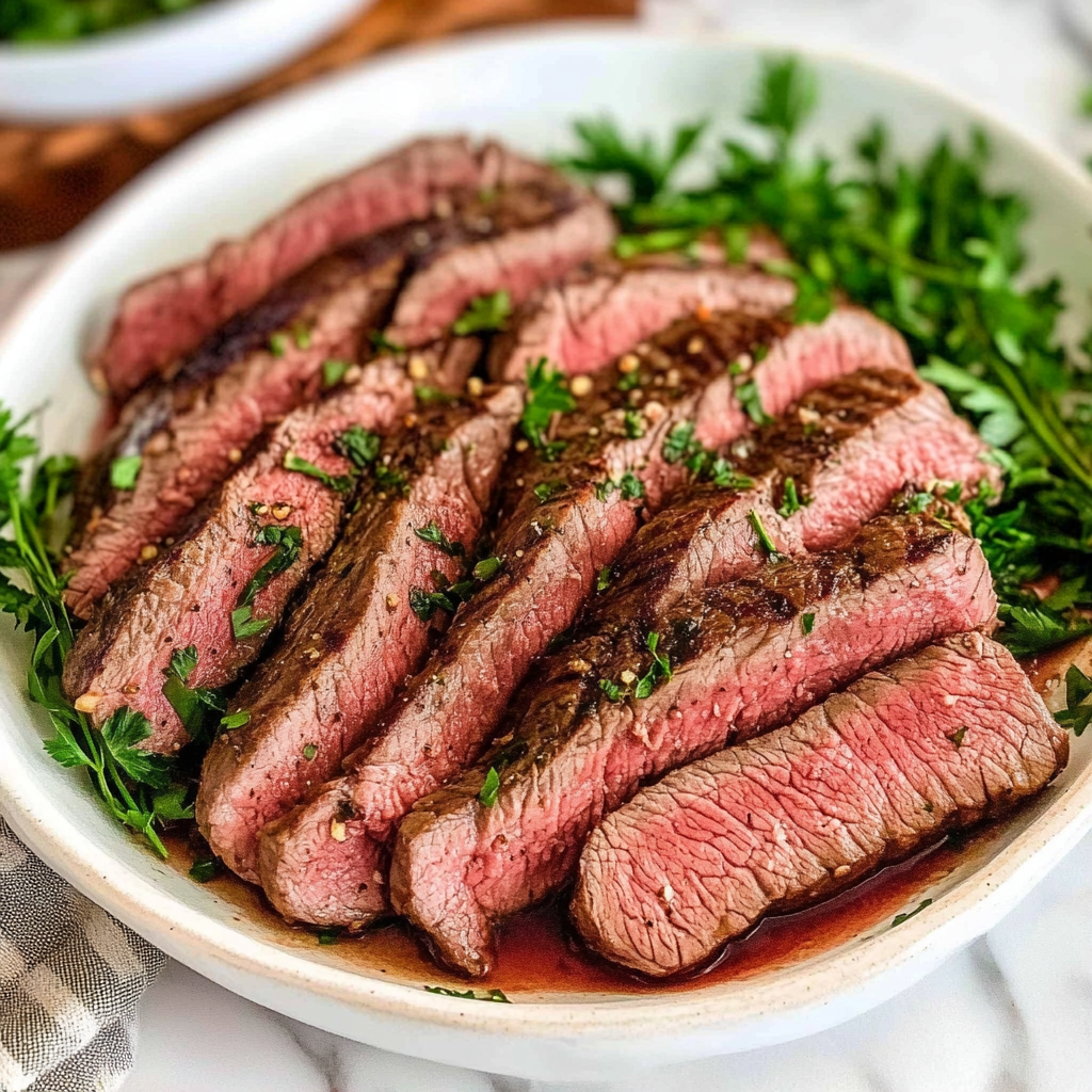 Recipe preparation for Easy Tender London Broil