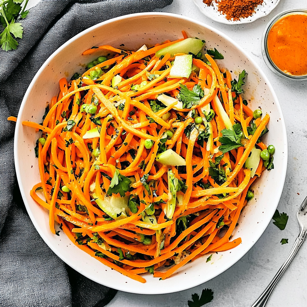 Recipe preparation for French Carrot Salad