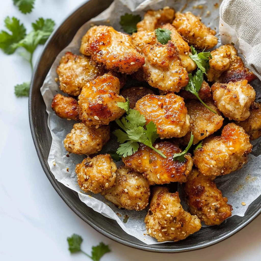 Recipe preparation for Hawaiian Garlic Chicken