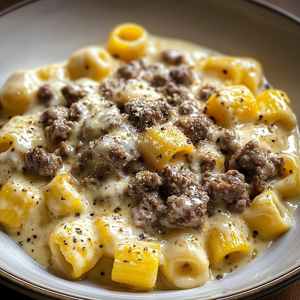 Recipe preparation for One-Pot Beef Cheddar Ranch