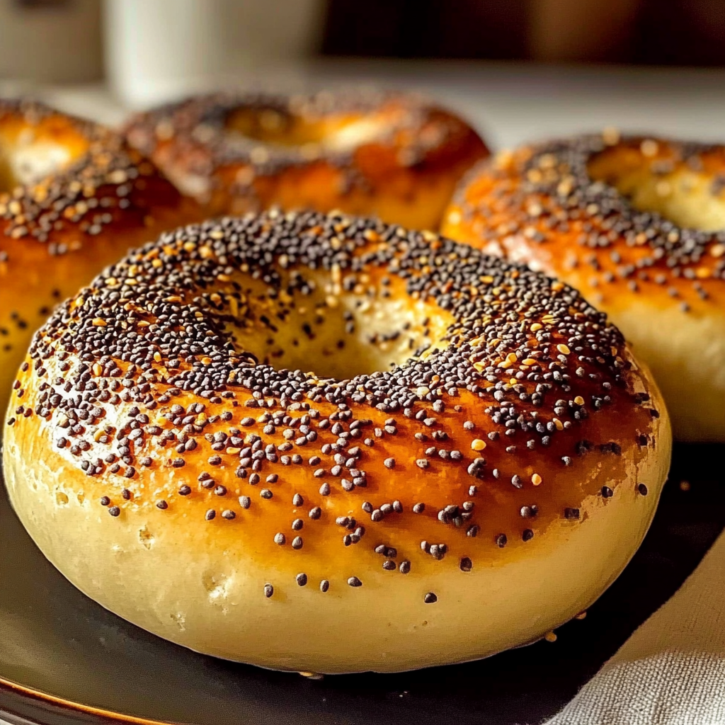 Recipe preparation for Cottage Cheese Bagels Bake