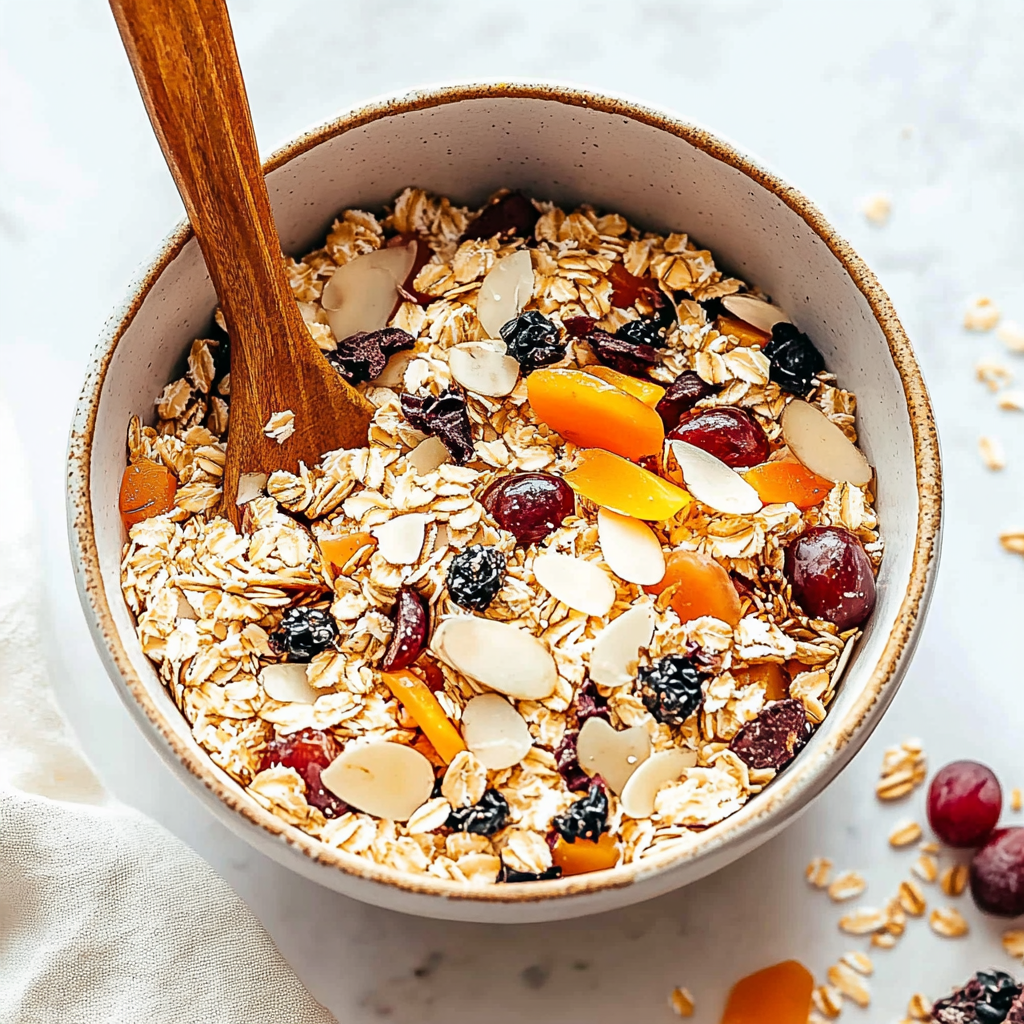 Recipe preparation for muesli