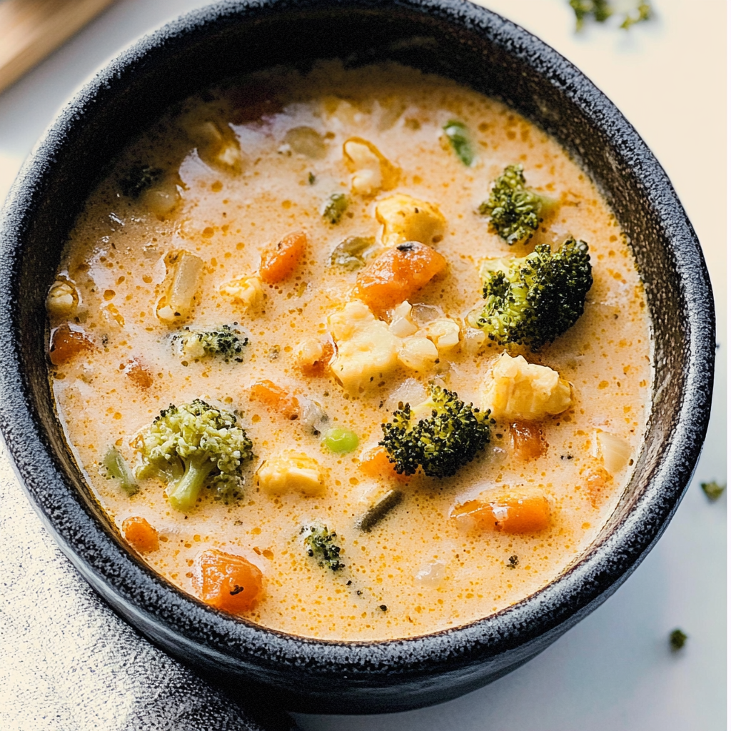 Recipe preparation for crack chicken and rice soup